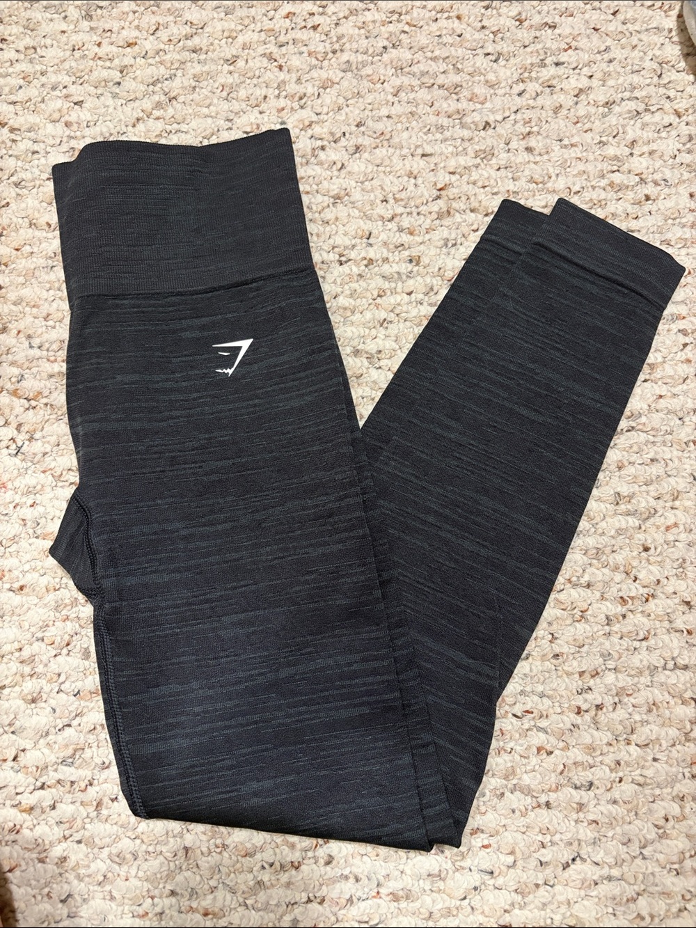 Gymshark Women’s High-Waist Charcoal Black Jeggings